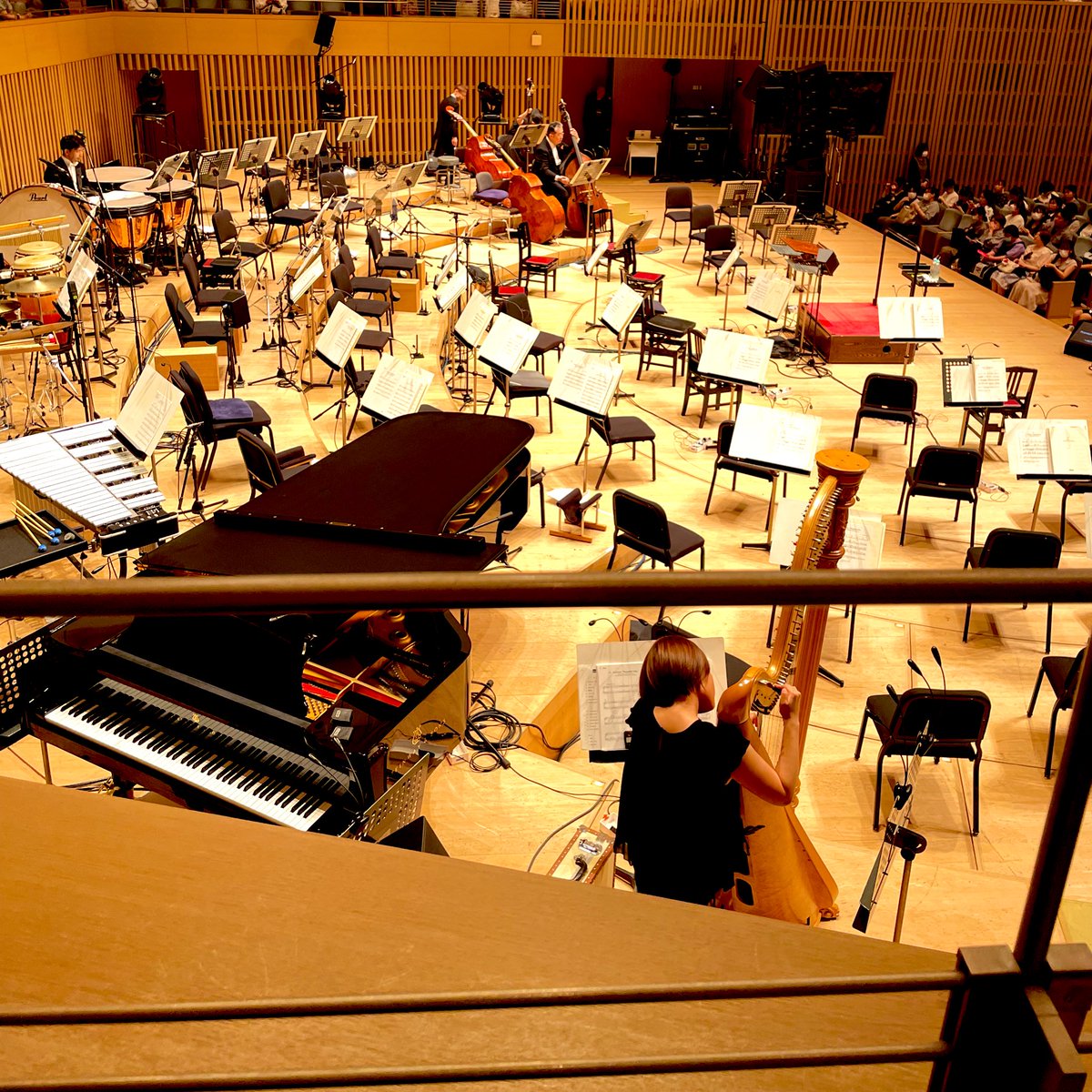 miukey_1541stew's tweet image. 1日目はサイド席2列だったけど実質最前で😭宮野さんの声がしっかり聞こえるってよりはオケの音がしっかり聞こえた。2日目はドセンで宮野さんとオーケストラの親和性を存分に浴びて溶けた🫠音がっ…違う！正面のハーモニーしゅごい🥹
#宮野真守 #AUTHENTICA