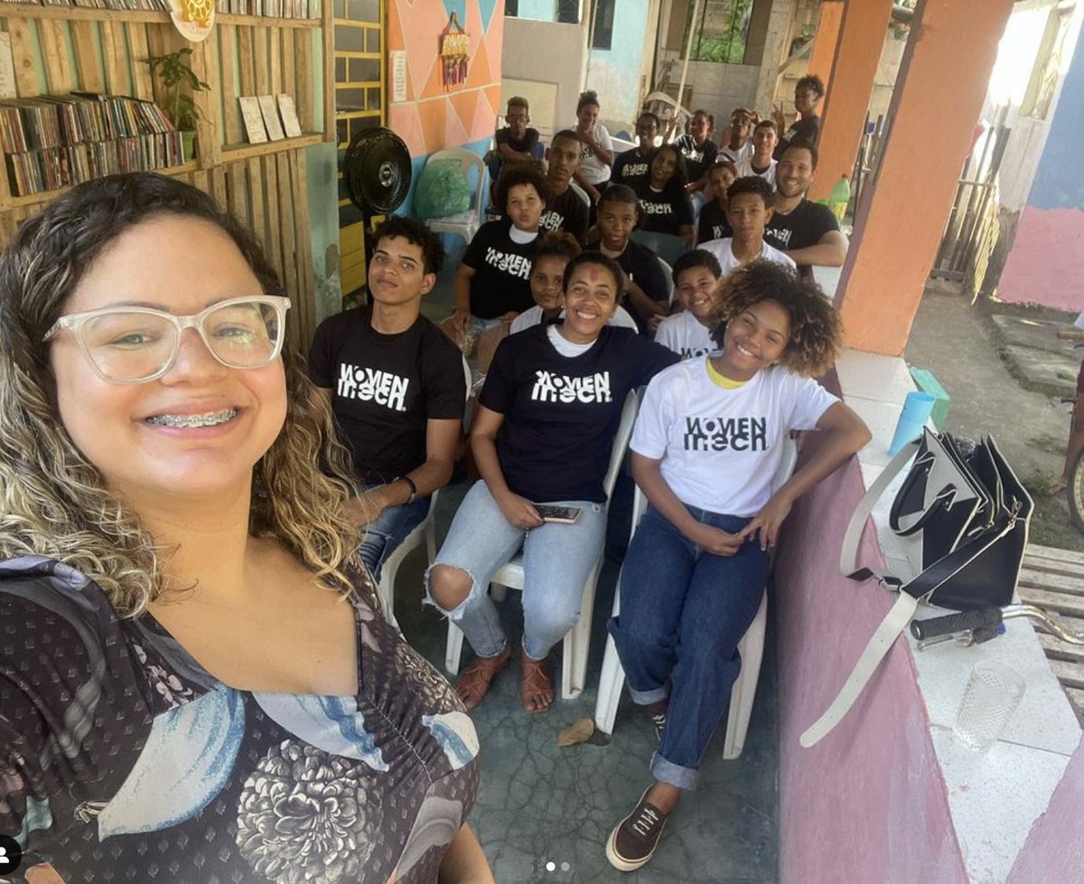 Ayumi Moore Aoki (@ayumimooreaoki) on Twitter photo “Education is the most powerful weapon which you can use to change the world” – Nelson Mandela. I'm proud of the work we're doing in my home country Brazil 🇧🇷
<a href="/WomenInTechOrg/">Women in Tech® Global</a> is proud to offer digital literacy classes to children and their mothers in the marginalized community “Education is the most powerful weapon which you can use to change the world” – Nelson Mandela. I'm proud of the work we're doing in my home country Brazil 🇧🇷
<a href="/WomenInTechOrg/">Women in Tech® Global</a> is proud to offer digital literacy classes to children and their mothers in the marginalized community