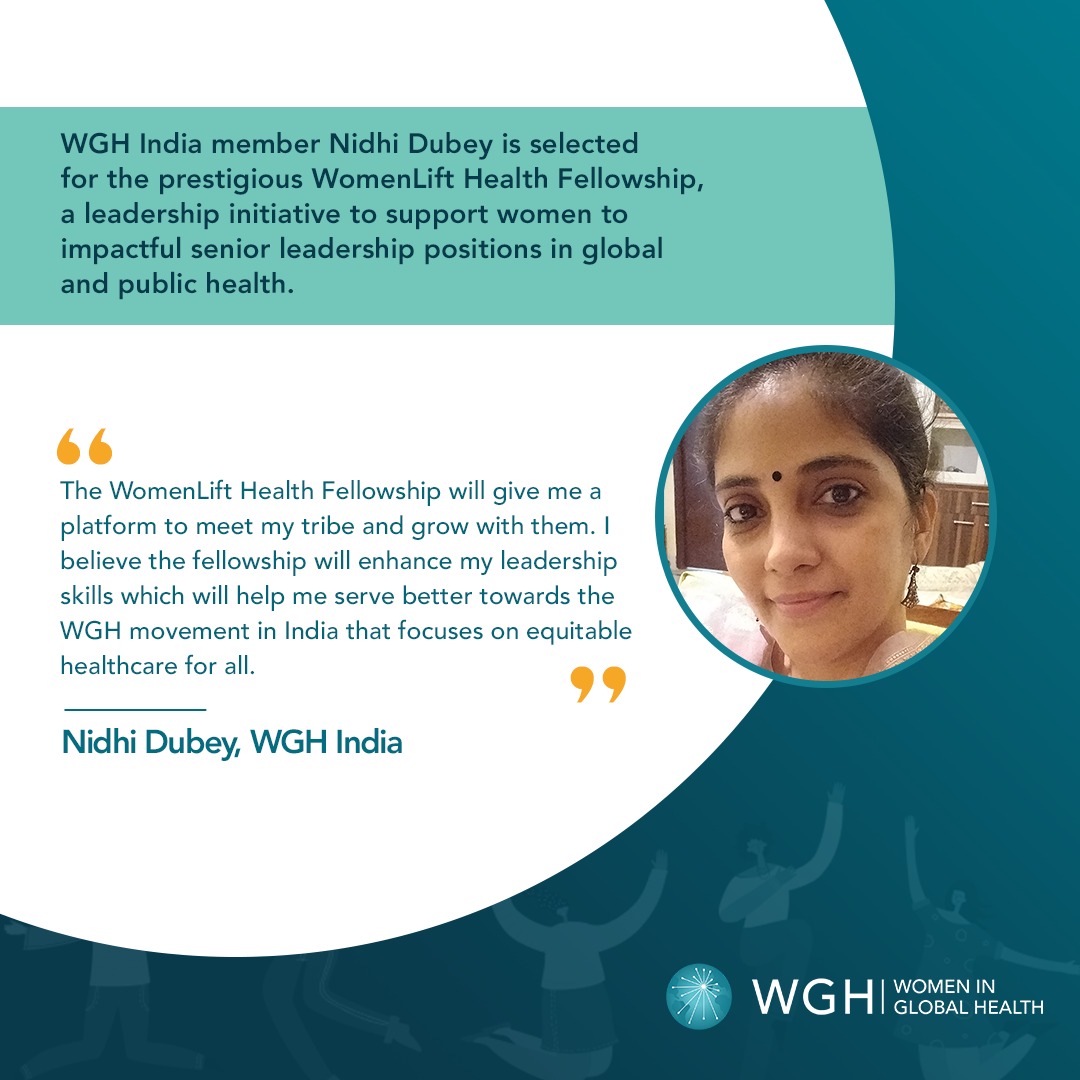 Women in Global Health India (@wghindia) on Twitter photo #MemberSpotlight🌟
Thrilled to announce that our member, <a href="/ndhdby/">Nidhi Dubey</a>, has been chosen for the prestigious <a href="/womenlifthealth/">WomenLift Health</a> fellowship. Nidhi is positive the fellowship will enhance and strengthen her visionary leadership for equitable #healthforall
<a href="/PiramalFdn/">Piramal Foundation</a> <a href="/womeninGH/">Women In Global Health</a> #MemberSpotlight🌟
Thrilled to announce that our member, <a href="/ndhdby/">Nidhi Dubey</a>, has been chosen for the prestigious <a href="/womenlifthealth/">WomenLift Health</a> fellowship. Nidhi is positive the fellowship will enhance and strengthen her visionary leadership for equitable #healthforall
<a href="/PiramalFdn/">Piramal Foundation</a> <a href="/womeninGH/">Women In Global Health</a>
