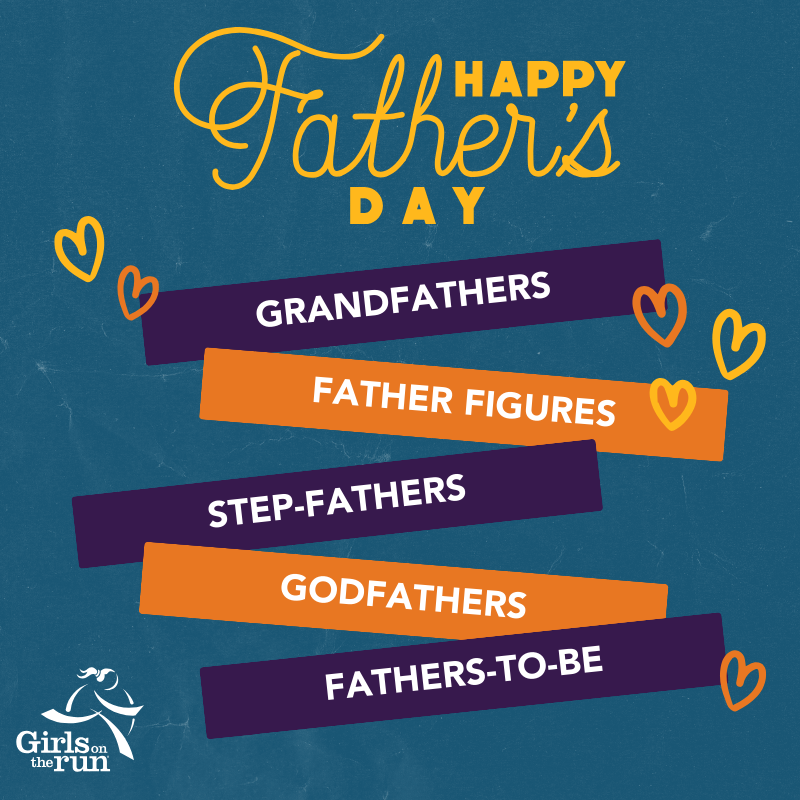 Dads and father figures everywhere, we celebrate your kindness and one-of-a-kind support! Happy #FathersDay to all who lead the way and help GOTR girls cross the finish line and reach their goals. We hope today is filled with relaxation and whatever ignites joy in your lives!
