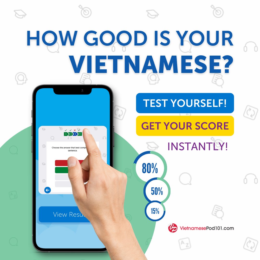 👄How good is your  Vietnamese? 📝 #Test your Vietnamese right now and know your real level: 
bit.ly/4b6x6Wu