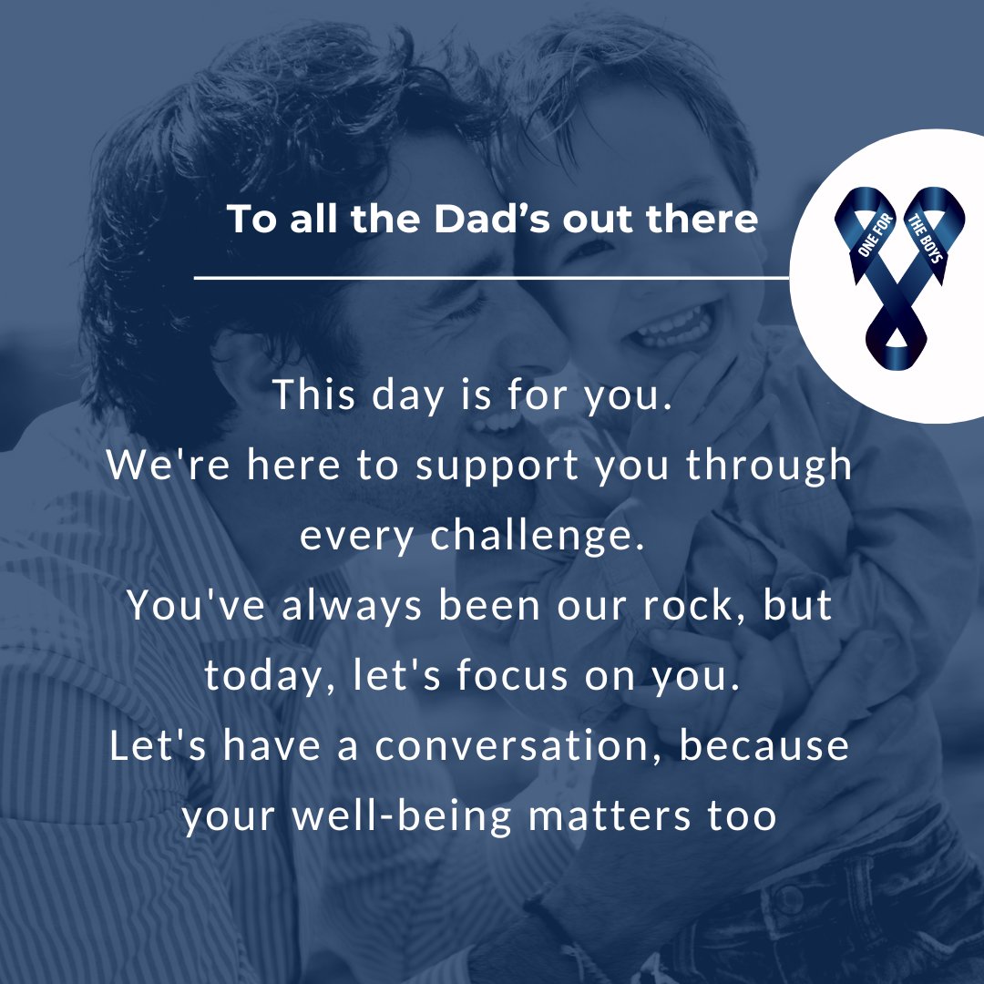 👨‍👧‍👦 This #FathersDay, we celebrate all the dads who show incredible strength and love, even in the face of cancer. Your resilience inspires us all. Let’s honour these Dads by spreading awareness and support. #HappyFathersDay #SaySomething