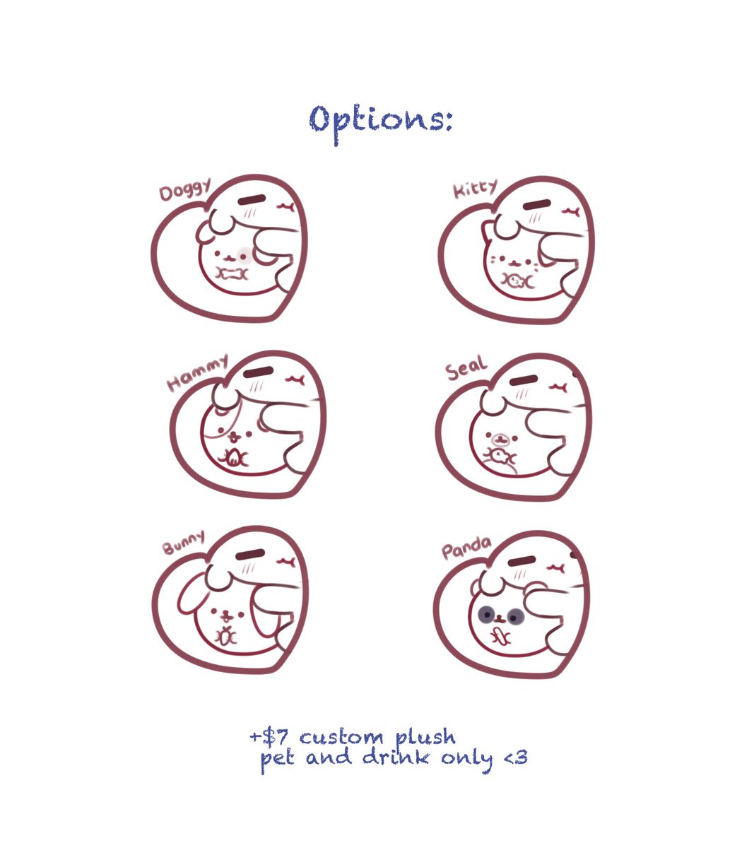 ✨Snuggly Bean YCH✨

Price: $10

🧸customize plush available! 

order form below⬇️