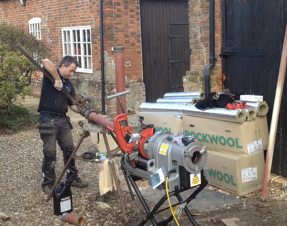 Steve Webster (@swebster56) on Twitter photo <a href="/ramcq/">Robert McQueen</a> only one I can find of that job at moment, the buffer looked like a Submarine in the barn. You get idea of scale involved by size of pipework Scott is flexing his guns on. <a href="/ramcq/">Robert McQueen</a> only one I can find of that job at moment, the buffer looked like a Submarine in the barn. You get idea of scale involved by size of pipework Scott is flexing his guns on.