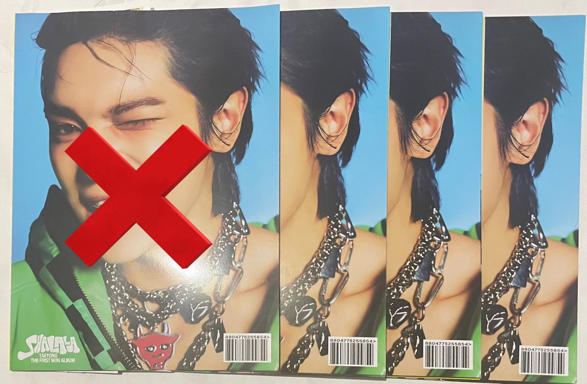 joasuhh's tweet photo. help retweet🙏🏻

wts abb taeyong nct127 
shalala album only.
Available 
Digipack : 1 pcs
Thorn : 8 pcs
Collector : 3 pcs
Photocard : 6 pcs

Price? Dm me.
📍kalimantan selatan
🍊bisa co via shopee/bisa keep event dengan DP.

#wts #ZonaBU #nct127 #shalala #taeyong #pasarNCT https://t.co/LzBv7TKjIB