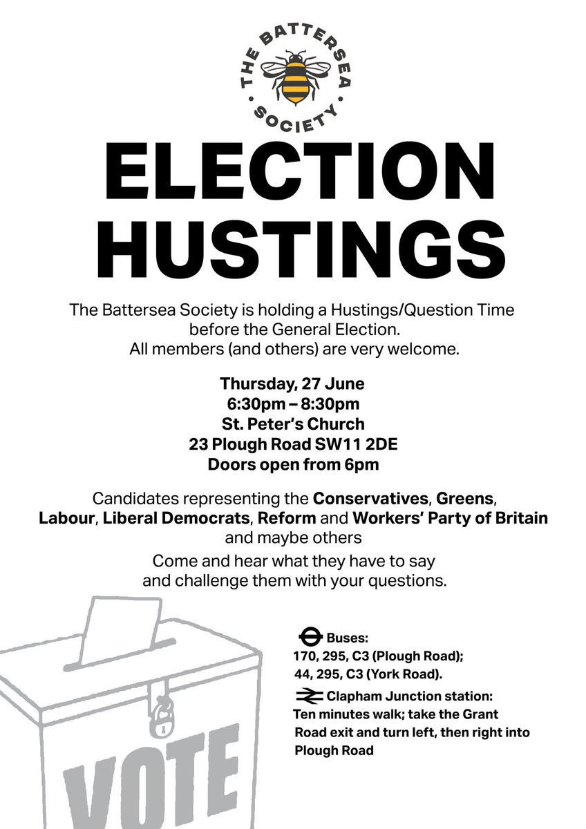 Battersea Society tweet media