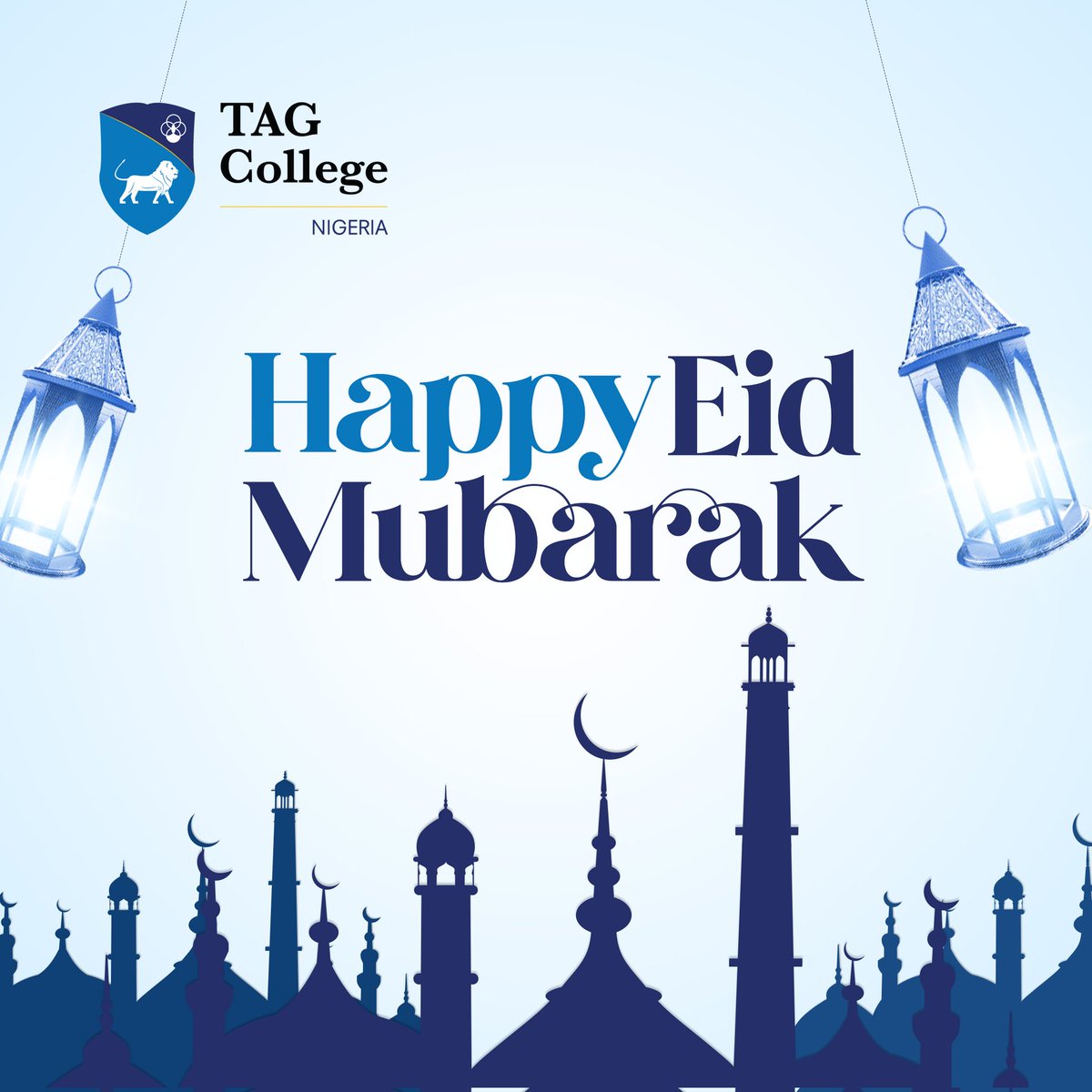 Eid Mubarak! May this special occasion bring you closer to your dreams and aspirations. Best wishes from TAG College.

#EidMubarak
#HappyEid
#EidCelebration
#TAGCollege
#Eid2024