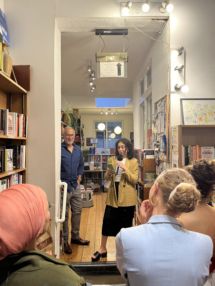 aeshields2's tweet image. ‘Northern Boy’ by @ihussainwriter has made its debut! Fab launch party with the book community at @HousmansBooks last night.