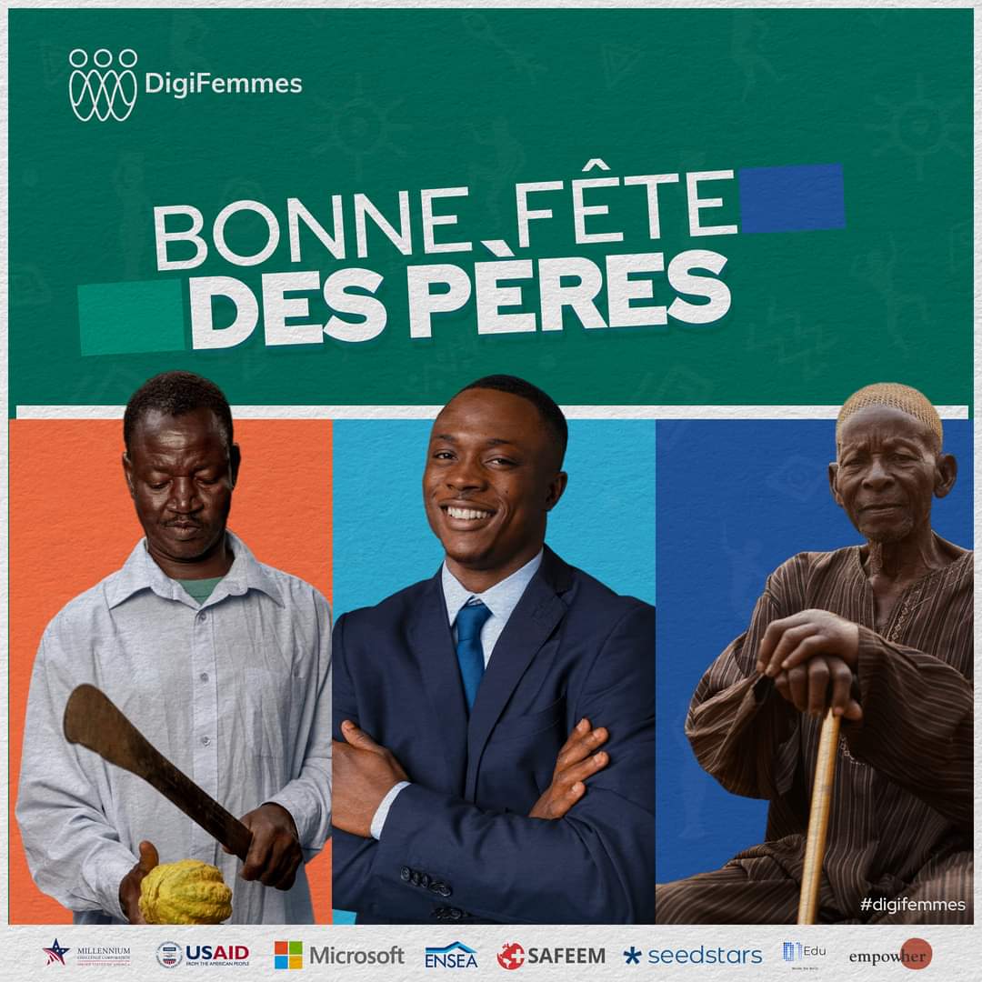 DigiFemmes's tweet image. Aujourd'hui, nous célébrons ces héros du quotidien, ces modèles de force et d'abnégation. Bonne fête à tous les pères, qui inspirent, protègent et aiment sans condition. Vous êtes une source infinie de soutien et d'amour. ❤️ #FêteDesPères #DigiFemmes