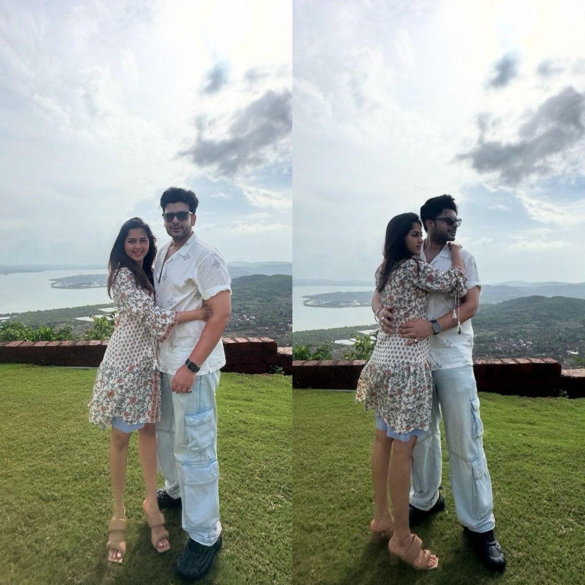 DelhiTimesTweet's tweet photo. #TejasswiPrakash and #KaranKundrra’s coordinated white outfits are giving us major couple goals 🤍

@itsmetejasswi @kkundrra 
#tejran #TeJran #tejasswi #trendingnow https://t.co/GBpcsXBrbA
