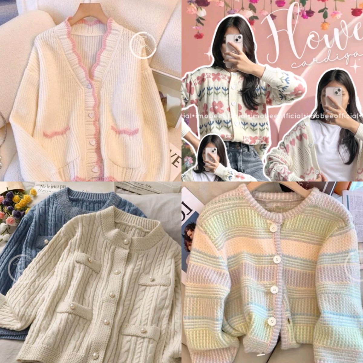 Korean cardi
1) s.shopee.co.id/6zz1wIPQiT
2) s.shopee.co.id/7pY8vxNYyQ
3) s.shopee.co.id/3L5jZkz4q1
4) s.shopee.co.id/5fTeM8eyGq

#atasan #outfit #cardigan #flowery #ootd #outfit #knit #rajut #rekomendasi #fashion #shopee #juni #minggu #weekend #libur #eid