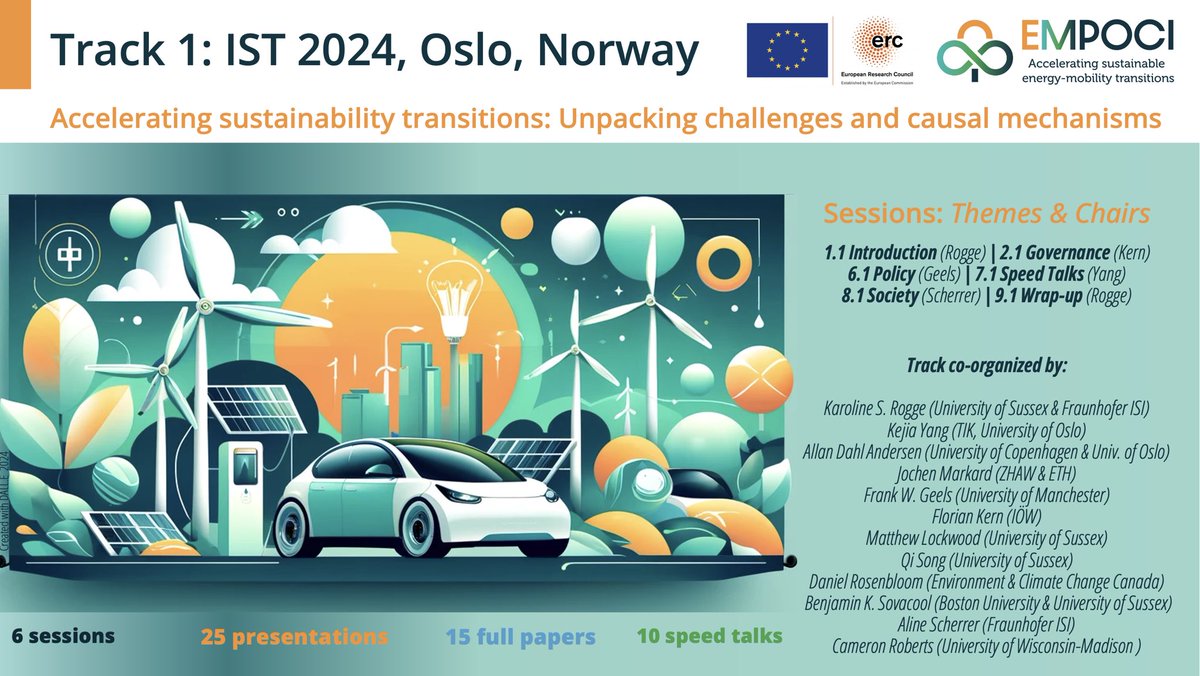 Karoline S. Rogge (@karogge) on Twitter photo On the train to this year‘s #IST2024 International Sustainability Transition‘s conference 🌏 - looking forward to it! This year I am co-organising a new #acceleration track with a fab team: come and join our discussions! <a href="/STRN_Network/">STRN</a> <a href="/F_Kern_IOEW/">Florian Kern</a> @JochenMarkard <a href="/alinescherrer1/">Aline Scherrer</a> On the train to this year‘s #IST2024 International Sustainability Transition‘s conference 🌏 - looking forward to it! This year I am co-organising a new #acceleration track with a fab team: come and join our discussions! <a href="/STRN_Network/">STRN</a> <a href="/F_Kern_IOEW/">Florian Kern</a> @JochenMarkard <a href="/alinescherrer1/">Aline Scherrer</a>