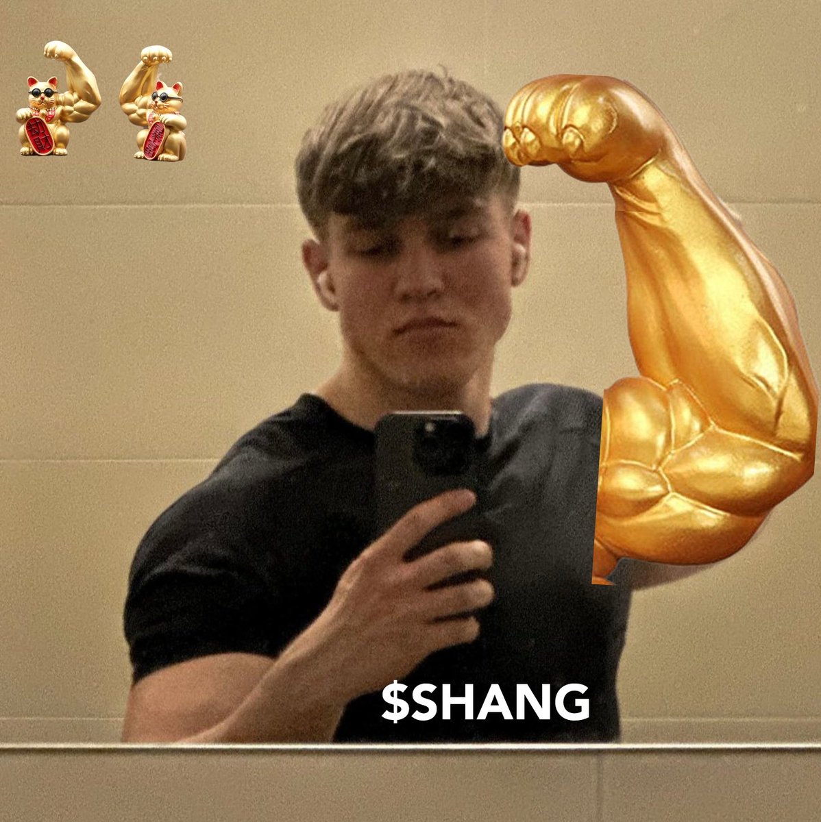 ShangrenSOL's tweet photo. @Poe_Ether we heard you're Gymming Poe, can see your golden muscles already @defisniper_ https://t.co/ES7Jhp23wu