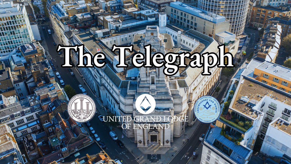 The joint statement released by UGLE, <a href="/OrderWomen/">Order of Women Freemasons</a> and <a href="/_HFAF_/">HFAF</a> to address recent misrepresentations of #Freemasonry in the press has been published in The Telegraph 📰

We will continue to challenge all ill-informed and prejudiced reports.

⏩🔗bit.ly/FreemasonsJoin…

#Freemasons
