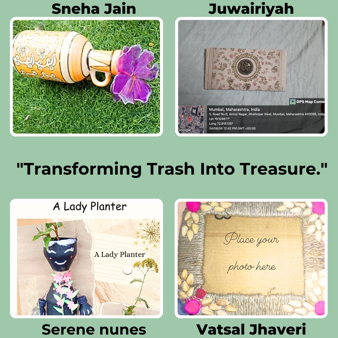 nsskjsac's tweet photo. Our N.S.S. Unit of KJSAC organised a Best Out of Waste Competition, inspiring the participants to make an innovative and useful item out of daily waste. ✨
#WorldEnvironmentDay #SaveEarth #GoGreen #GenerationRestoration #BestoutofWaste https://t.co/G4iWZ0xpSj