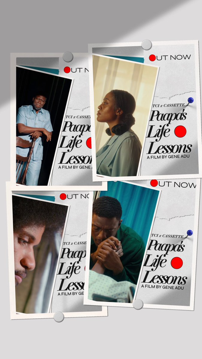 HAPPY FATHERS DAY!!!

It’s a great day to watch PAAPA’S LIFE LESSONS, a film by Gene Adu!!!

Oh and I made all the music for it 😊