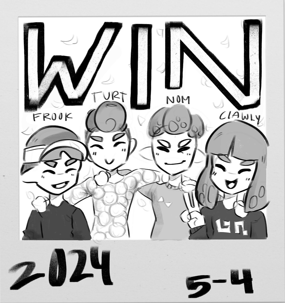 And with the worst drip Pic of the century, Myopsidus wins week 1 in Luti div 2 against Meryu! Really close set with both teams taking turns winning games, ending in a 5-4. Luckily Clawly drew a picture to make up for the bad drip Pic! 

<a href="/SplatTurtle/">Turtle</a>
<a href="/Clawlyy/">Clawly</a>
<a href="/NomNomSpl/">NomNom</a>
<a href="/2ndFrook/">Frook</a>