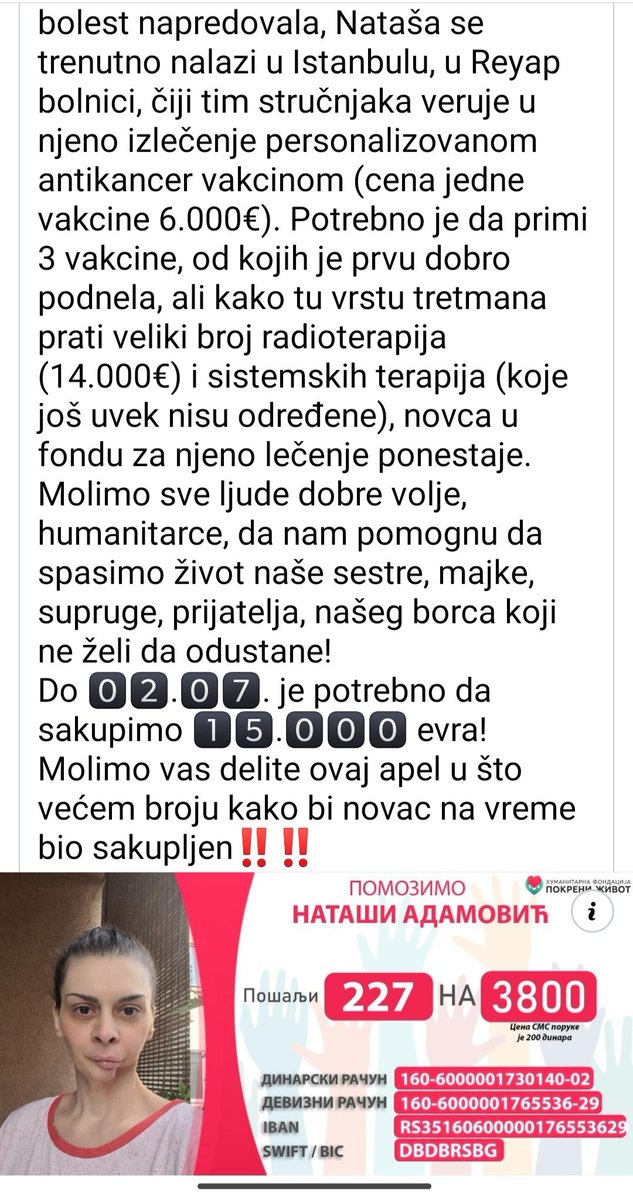 Hvala. Može i RT, hvala