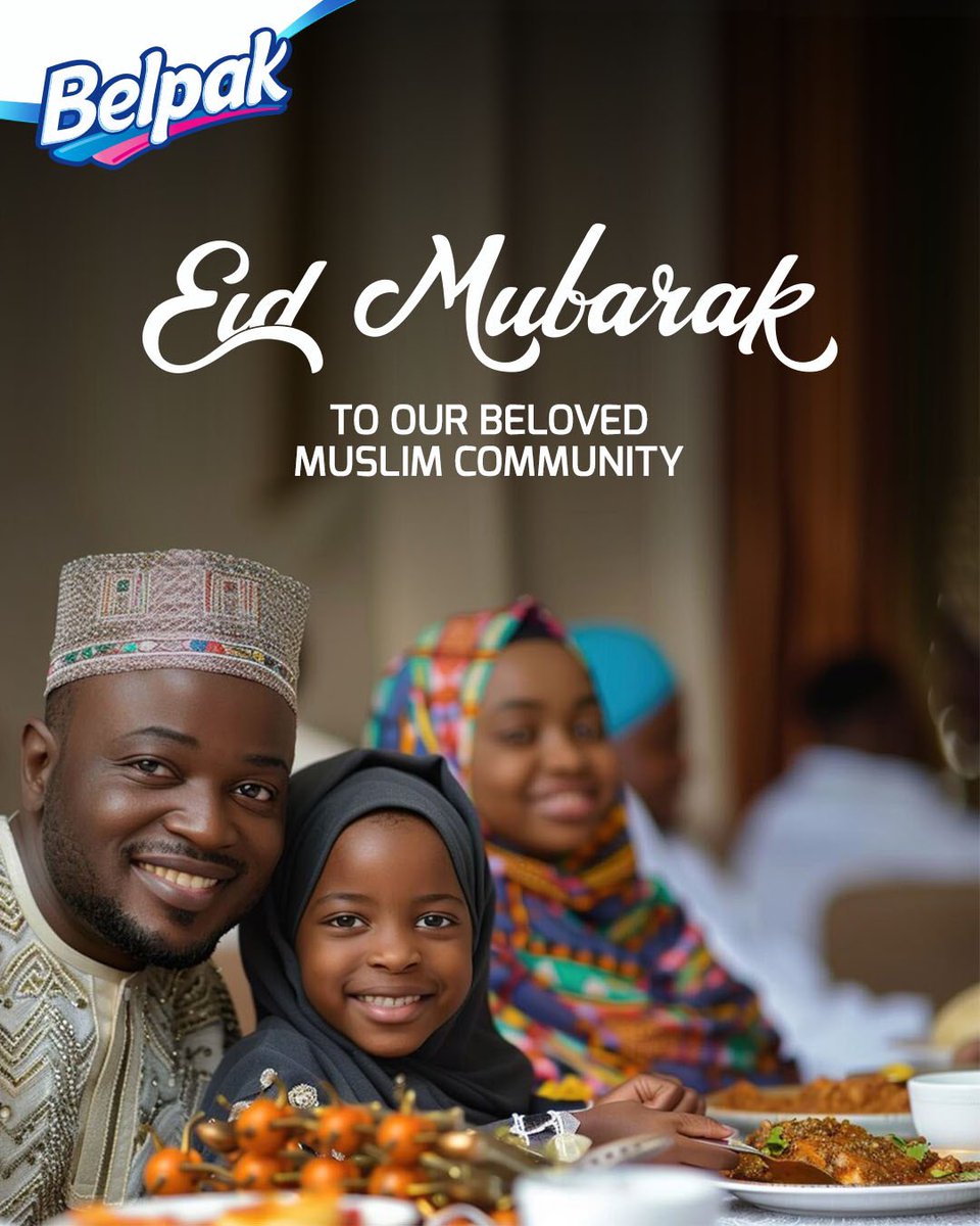 As you gather with family and friends to celebrate Eid-Ul-Adha, may your days be filled with blessings and joy
#BelpakTissues #SimplyWipIt, #EidMubarak