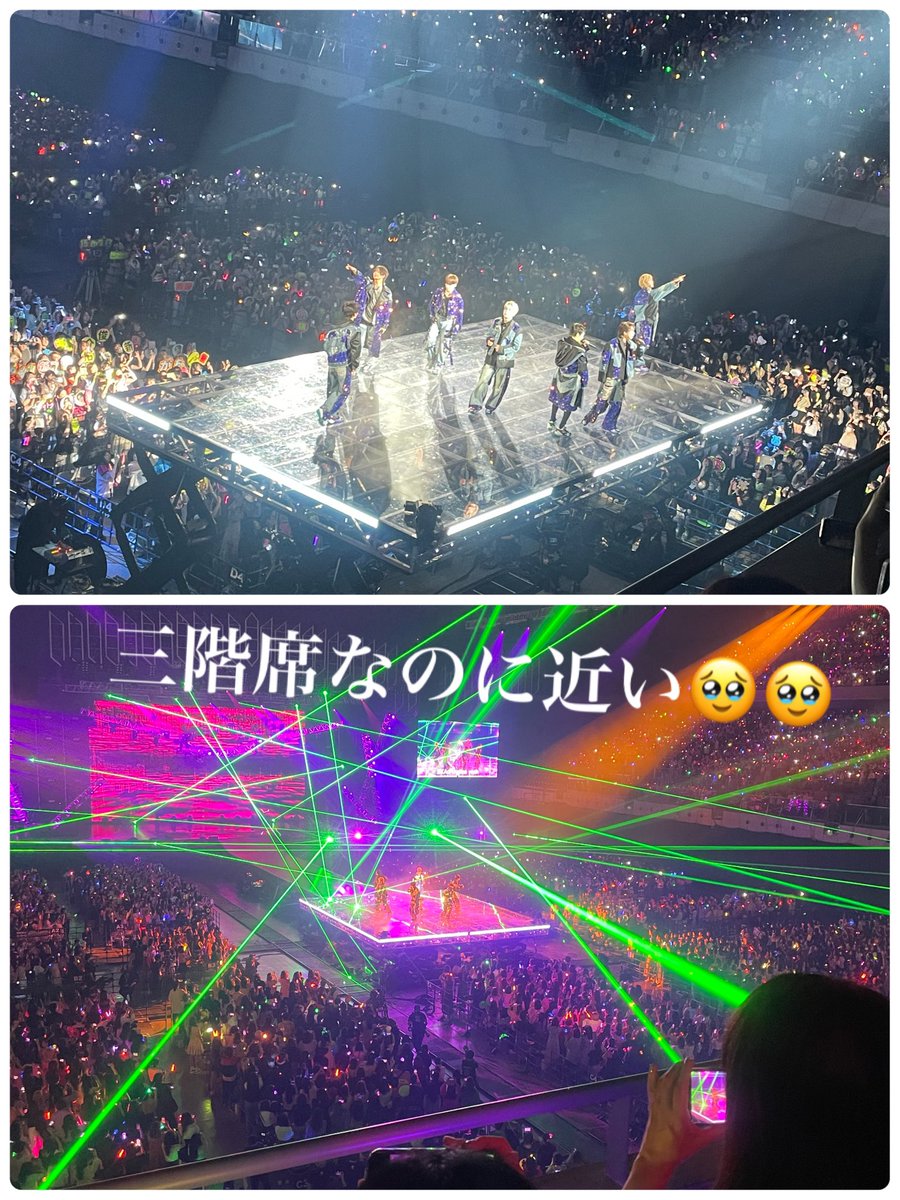 shokun_loveko's tweet photo. 初有明アリーナへIMPのLIVEに行って来ました〜❣️キラキラしてて、楽しかった〜🥰また行きたいけど、当分当たらないだろうなぁ…全国でやるなら、もしかしてまた🫢 いよいよ来週はnumber_i‼️こちらも楽しみ💕
#IMP
#DEPAR 7'URE
#有明アリーナ https://t.co/Gfg8R26CBN