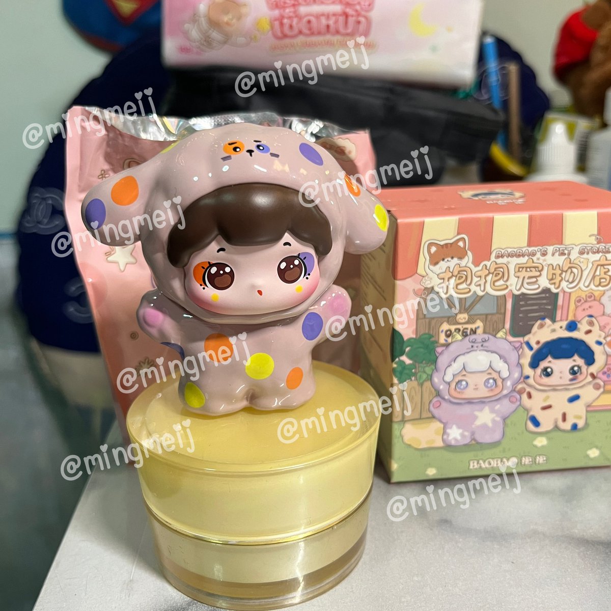 MingmeiJ's tweet photo. ส่งต่อ BaoBao 's pet store
🩷 กล่องครบ > ซองครบ ทุกอย่าง
(เวอร์นี้ไม่ได้มีการ์ดอยู่แล้วค่า)

ไม่มีตำหนิใดๆ สวยๆ🫧 
price : 200฿ ส่งฟรี!

#baobao #ตลาดนัดกล่องสุ่ม #กล่องสุ่ม #ตลาดนัดกล่องสุ่มbaobao #ส่งต่อ #ส่งต่อ
#ตลาดนัด https://t.co/PVZr7ALQ49