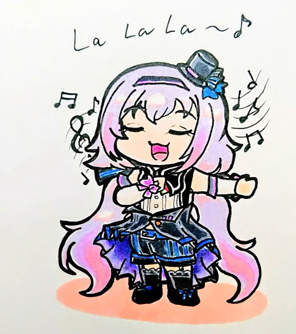 たくさんお歌聞けて嬉しい、です!#ピノの自由帳 
