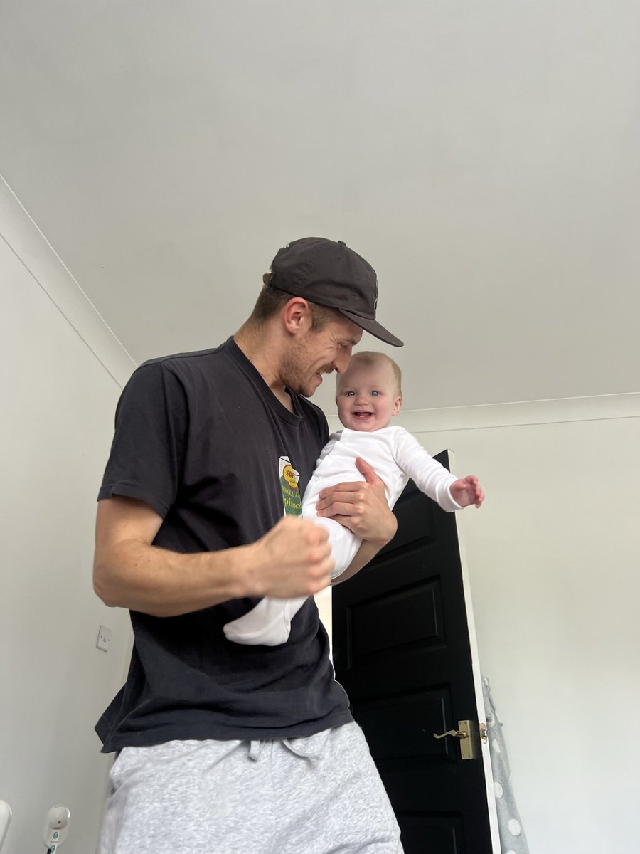 libbymann's tweet image. Happy first Father’s Day @DJstormGG ♥️