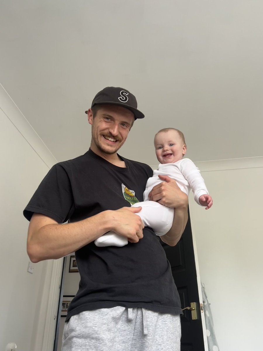 libbymann's tweet image. Happy first Father’s Day @DJstormGG ♥️