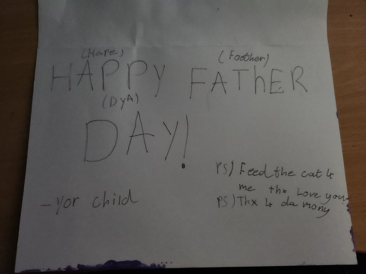 ProfanePixels's tweet photo. The kid gave me this on Friday, as she'll be spending Saturday and Sunday with her friend. I'm chilling, watching movies, and she's outside playing with friends. #OneHappyDad #FathersDay to all the dads out there! 👨‍👧‍👦🎥🍿 https://t.co/rB4JVYnjkN