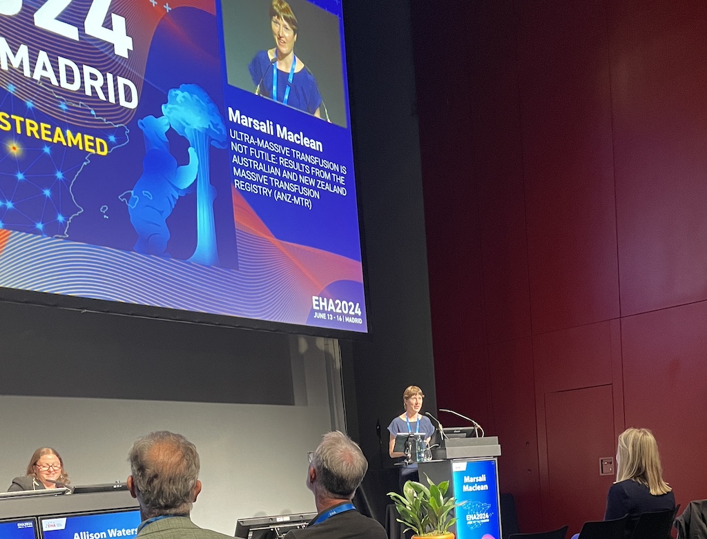 Erica Wood (@erica_m_wood) on Twitter photo Is ultra-massive transfusion futile?
<a href="/MarsaliMaclean/">Marsali Maclean</a> shared <a href="/BloodSynergy/">Blood Synergy</a> Australian & NZ Massive Transfusion Registry data at #EHA2024 indicating many patients with major bleeding who receive 20+ RBCs within 48h survive to hospital discharge + long-term
s3.eu-central-1.amazonaws.com/m-anage.com.st… Is ultra-massive transfusion futile?
<a href="/MarsaliMaclean/">Marsali Maclean</a> shared <a href="/BloodSynergy/">Blood Synergy</a> Australian & NZ Massive Transfusion Registry data at #EHA2024 indicating many patients with major bleeding who receive 20+ RBCs within 48h survive to hospital discharge + long-term
s3.eu-central-1.amazonaws.com/m-anage.com.st…