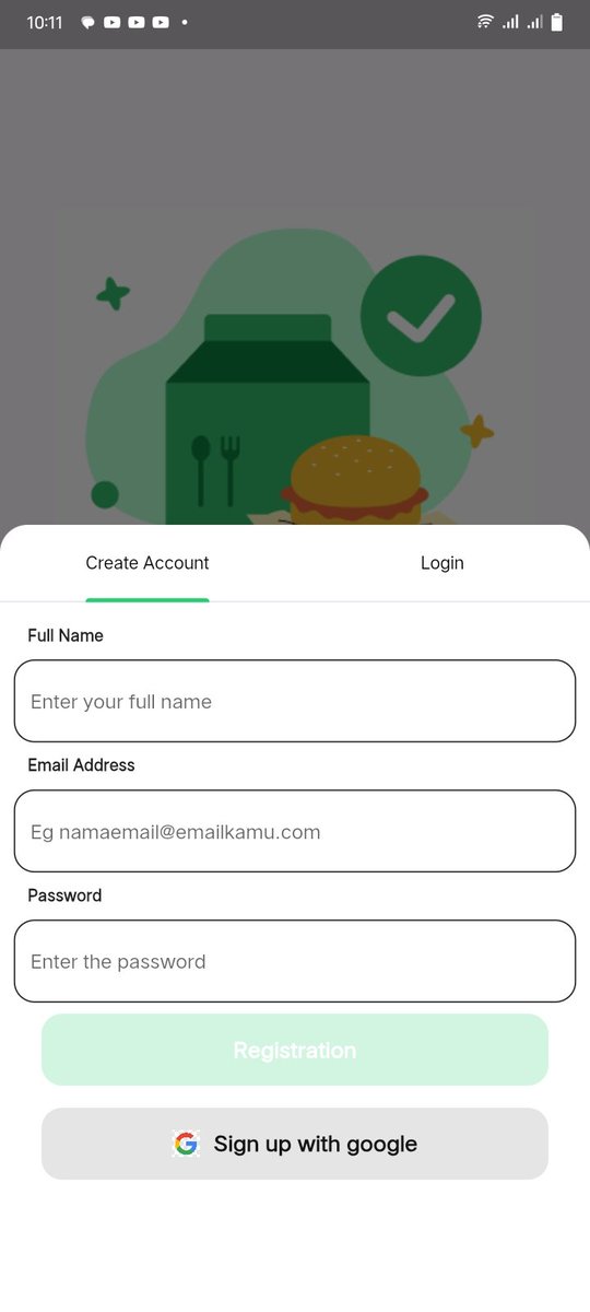Shahadat24Coder's tweet image. Login and register screen design authentically for booking restaurant app.
#Flutter #FlutterAppDevelopmment