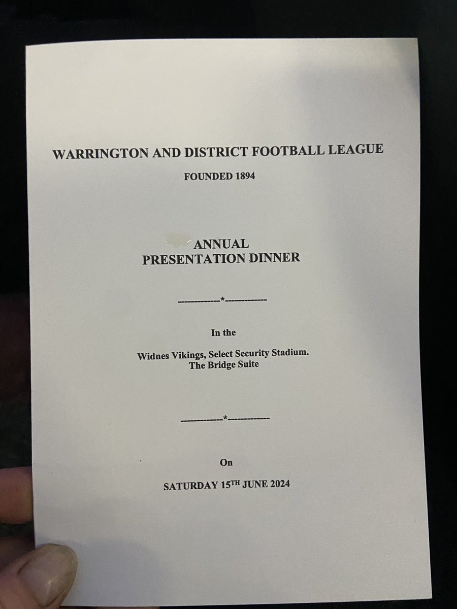 Congratulations to all the winners last night at the presentation dinner 👏👏👏
Prem - sidac
Div 1 - blackbrook
Div 2 - Windle 
Div 3 - blackbrook
