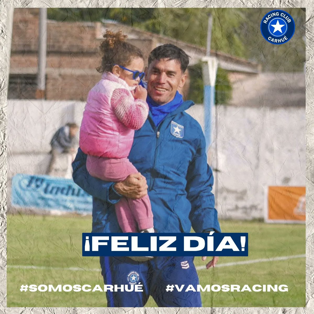 ¡Feliz día del padre!💙 

A todos los racinguistas que transmiten este amor y pasión por los colores🇸🇴 Que pasen un día hermoso ✨

#VAMOSRACING👊💙 #SomosCarhué