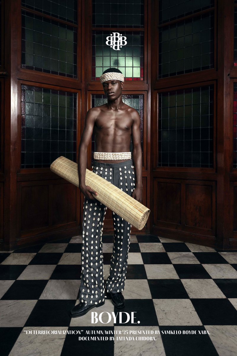 We are pleased to introduce our latest offering “DETERRITORIALIZATION” A/W ‘25. This collection explores and study the concept of Apartheid Post-Colonial Architecture delves into the intersection of architecture and social control during the era of apartheid in South Africa.