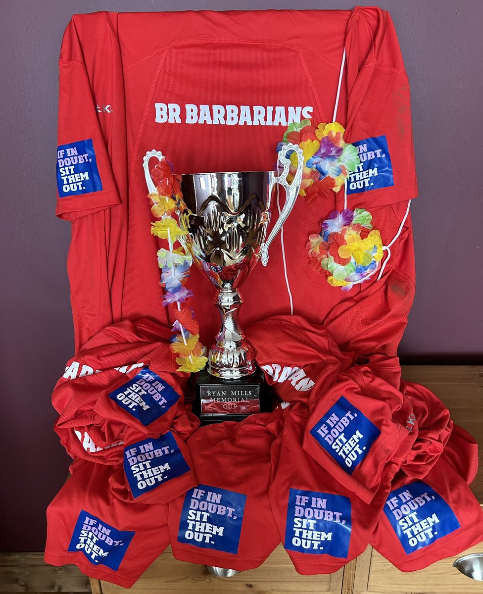DvoRobinson's tweet photo. @ArdsRugbyClub thanks again. Yday was a frenetic &amp; disciplined day more pics to follow. @BrBarbarians you displayed a maturity beyond your years. 
Playing rugby should be fun not fatal. Its Father’s Day hug your children just that little be longer. ❤️ https://t.co/ExdbvwMDzm