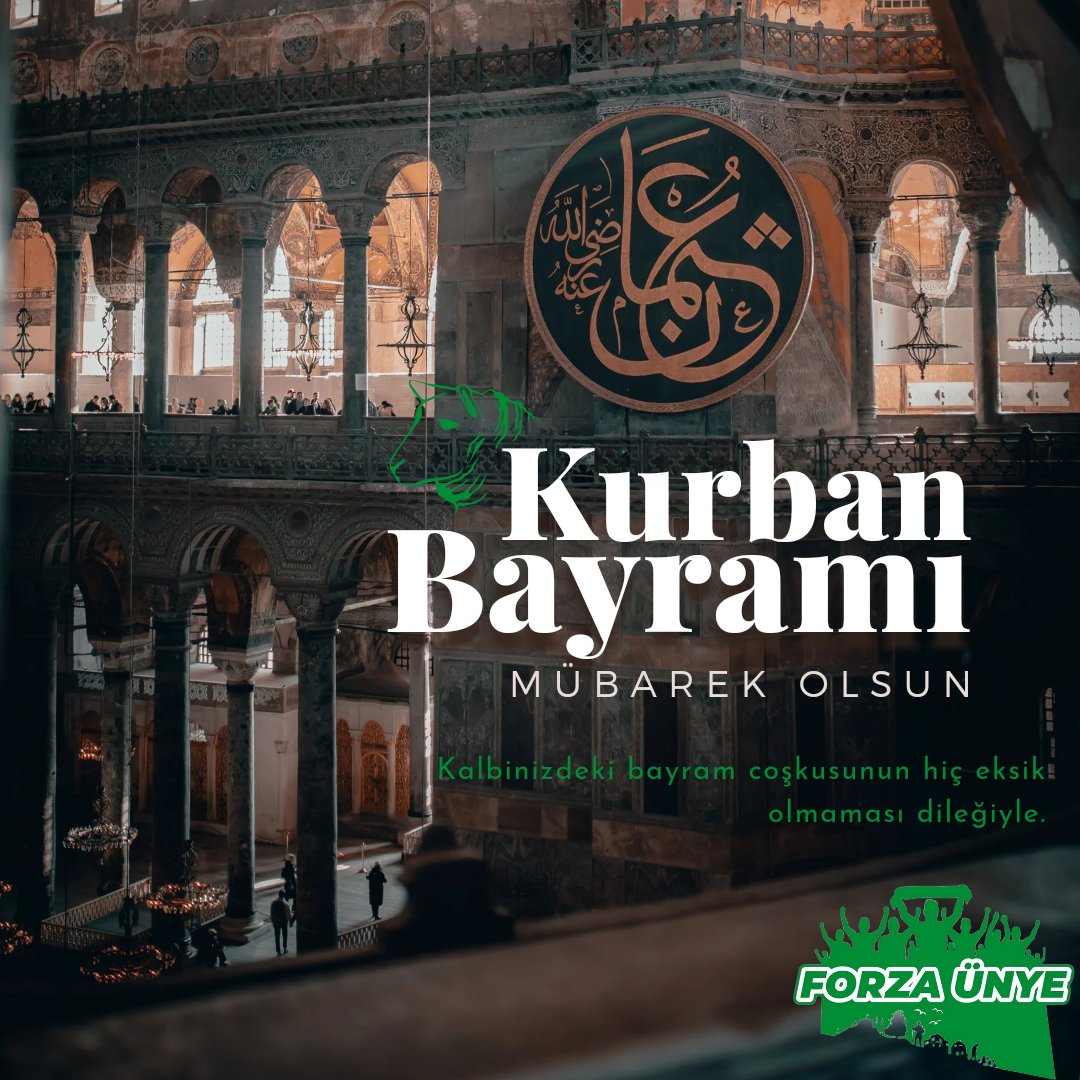 Sağlıklı, mutlu ve umut dolu bir bayram geçirmeniz dileğiyle...

Kurban Bayramınız kutlu olsun.

#KurbanBayramı