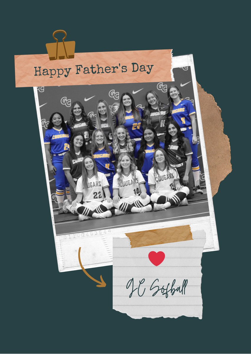 Happy Father’s Day from GC Softball.