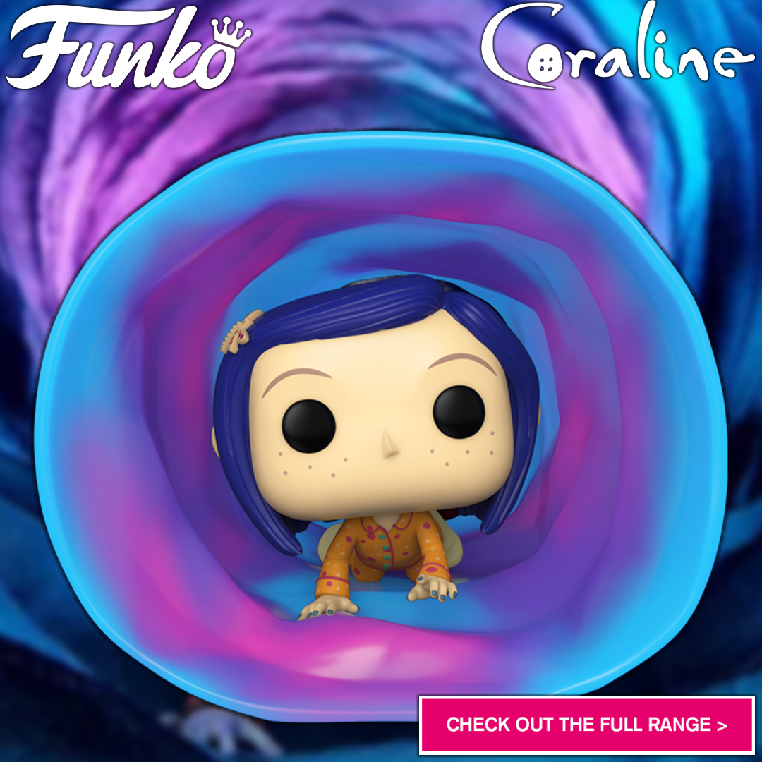 Celebrate the 15th Anniversary of #Coraline by adding these new #FunkoPopVinyl to your collection, click the link to check out the full range!

🔗ow.ly/XLuW50Sj49r