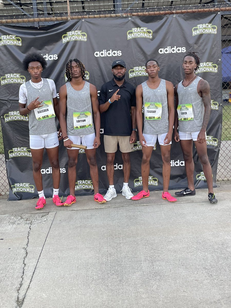 Congratulations to Therrell’s 800m sprint medley relay team for placing 5th at the <a href="/ATrackNationals/">AdidasTrackNationals</a> meet! Shoutout to the 4x200m relay team as well for placing 8th. We’ve been racing some of the nation’s best all weekend. AllAmericanStatus 🇺🇸🏅 #CommitToTheT <a href="/therrellathlet1/">D.M. Therrell Athletics</a>
