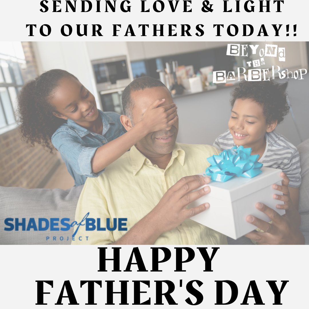 Happy Father's Day💙💙💙 We Love Respect, and Appreciate all of you today and everyday!! #theconversationcontinues #fathersday #BeyondTheBarbershop