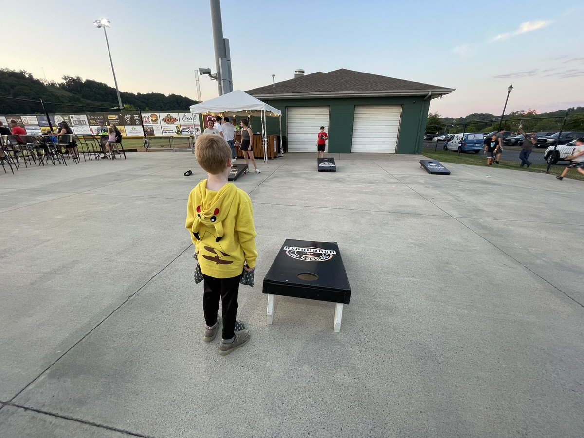 Boy, did we have fun at #StarWarsNight with <a href="/JC_Doughboys/">Johnson City Doughboys</a> and Rocky the bat dog!
