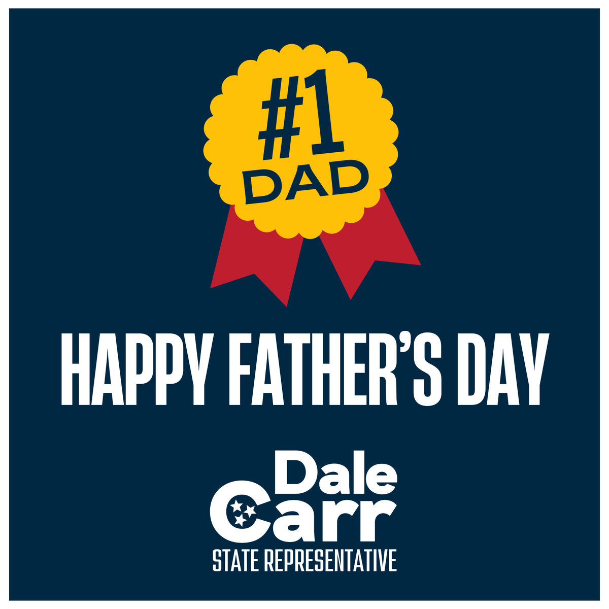Happy Father's Day! Whether you're a dad, stepdad, or father figure, today is all about you. Thank you for everything you do.