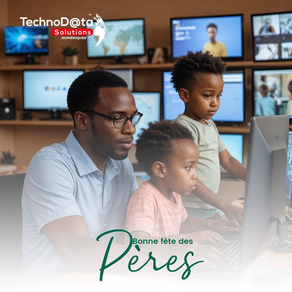 TechnodataB's tweet photo. Bonne fête des pères à ceux qui sont nos premiers héros, nos premiers professeurs et nos meilleurs amis. 

Vous êtes irremplaçables! ❤️✨

#FêteDesPères #HérosDeNotreVie #PapaChéri
#TDS #twitter229 https://t.co/pl8Q47Jqqi