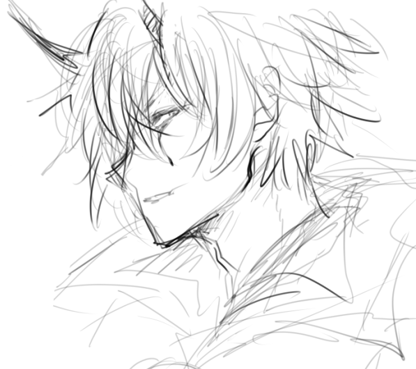 ullnot's tweet photo. 毎日寝るのが楽しくて全然絵を描かなくなってしまったけど気持ちは描きたいのでちまちまリハビリするのだ・・・ https://t.co/MYuOF68hHZ