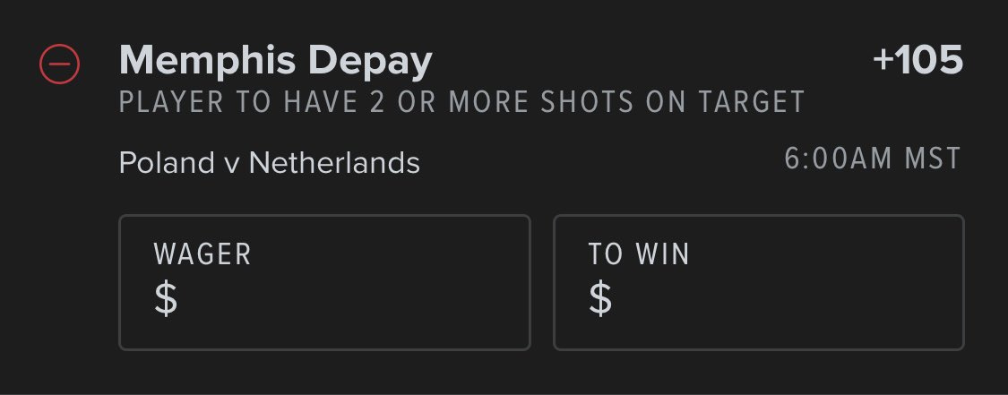 BETTINGACADEMY's tweet photo. #Euro2024 Play of the Day

Memphis Depay 
2 SOT @ +105

Like &amp; RT if you’re tailing.🫡

#EURO2024 #POLNED https://t.co/Dqfw1aiTbl
