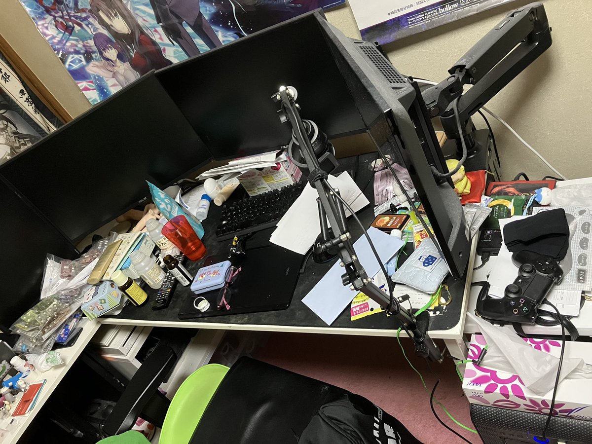 片付けてもらって3日でここまで育ちました
3日おきに片付けたい人いませんか？