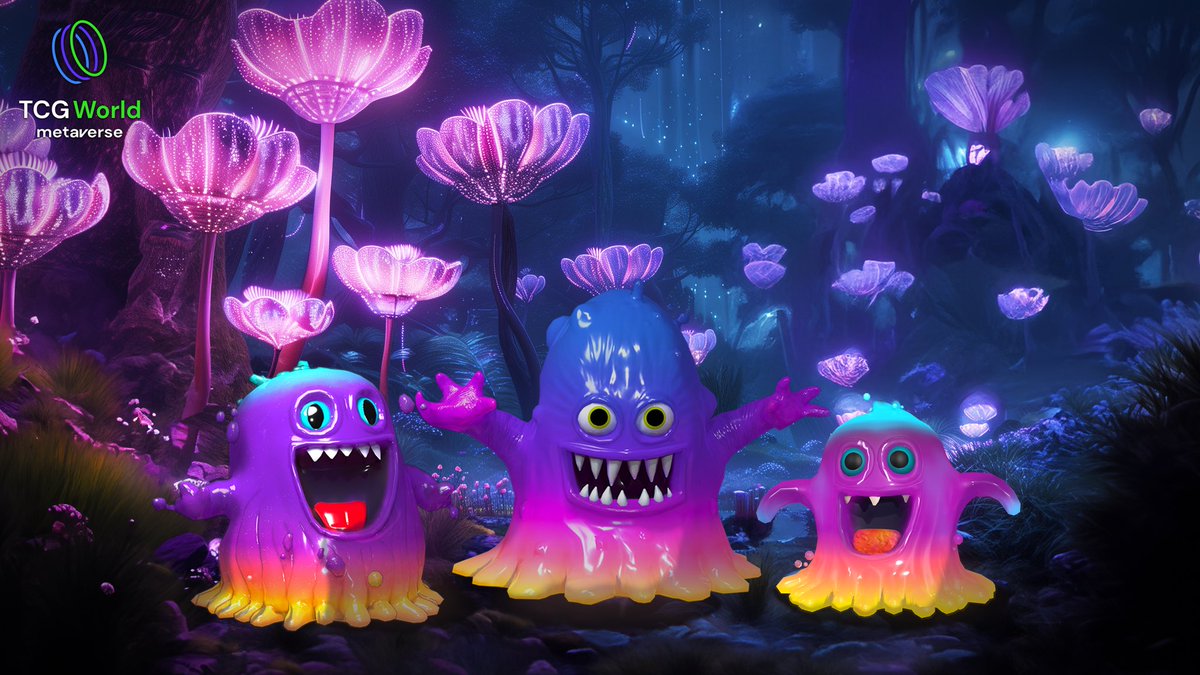🌟 Get ready to explore the open-world and discover all kinds of sprites, including this family of creatures. 

#TCGWorld #web3