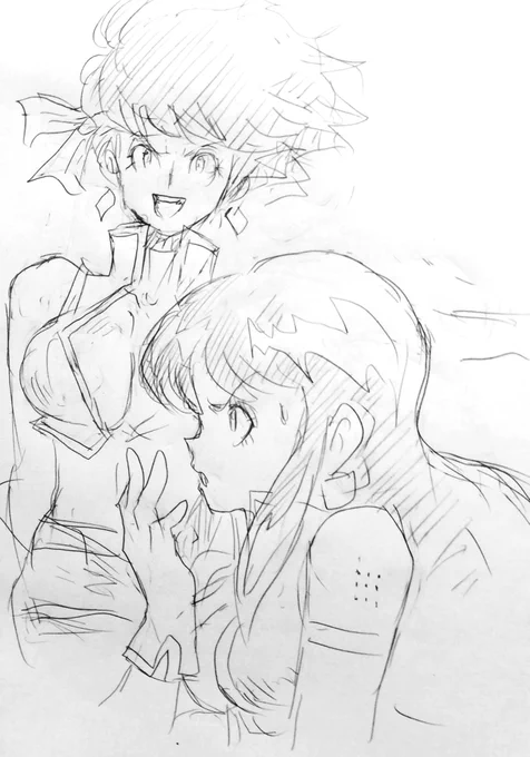 恋は〜
無重力ぅ〜🥹
#ダーティペア 