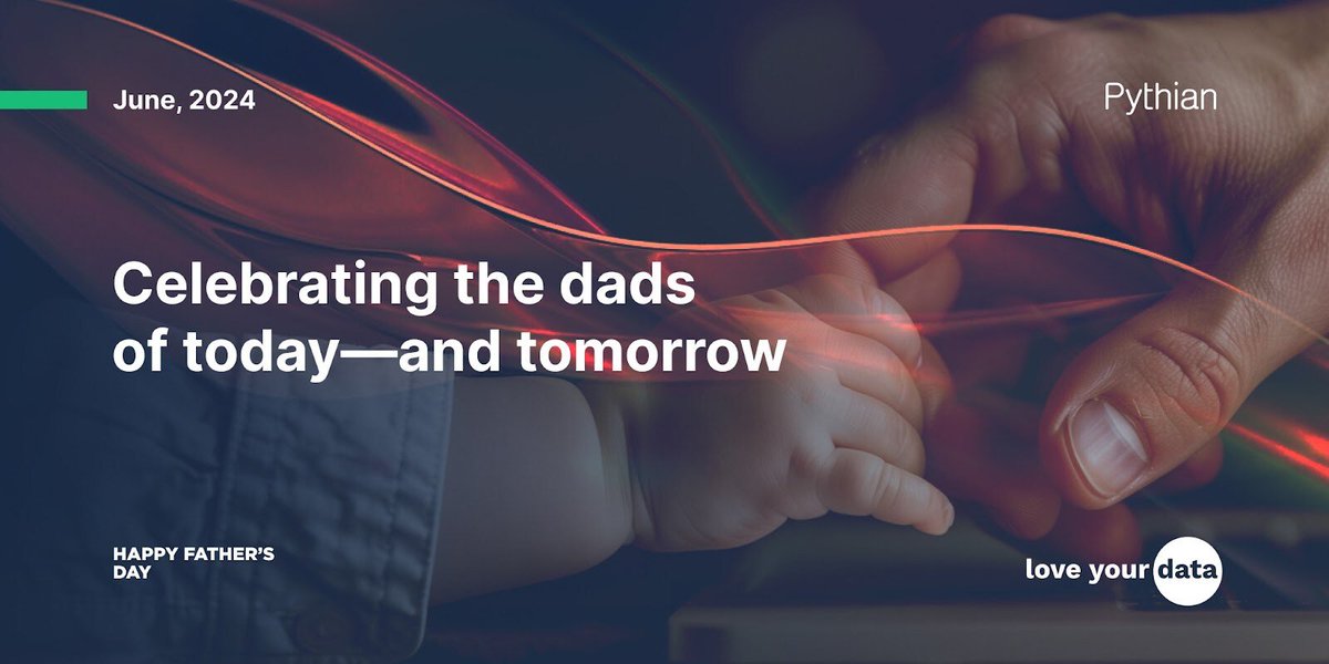 Pythian's tweet image. Happy Father’s Day to all dads, dads-to-be, and all the men who support someone in their lives. We honour you, and we value you! 
Share how you are celebrating Father’s Day in the comments below ⬇️
#FathersDay2024 #PythianLife #LoveYourPeople #FathersDay