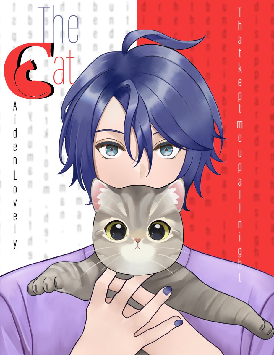 The Cat that Kept Me Up All Night. New book coming soon. It's a magical realism thriller gay novel. Art by Mikee. #books #kindle #lgbtq #pride #pride2024 #cats